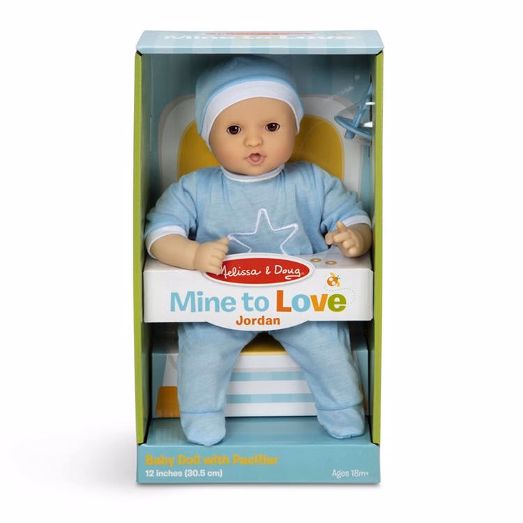 Melissa & Doug Baby Dolls - Blue 12"