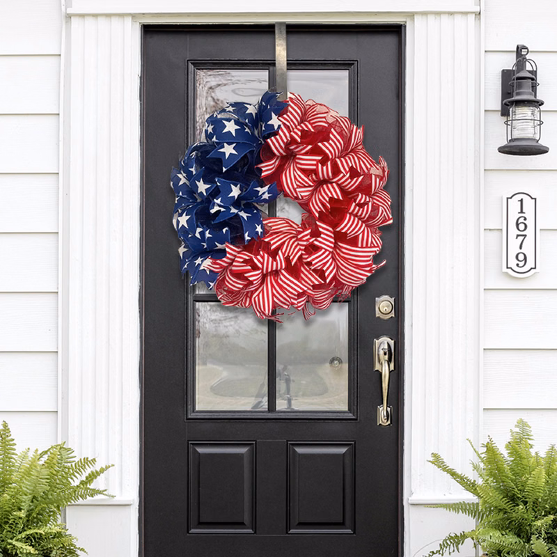 July 4 Patriotic Americana Wreath