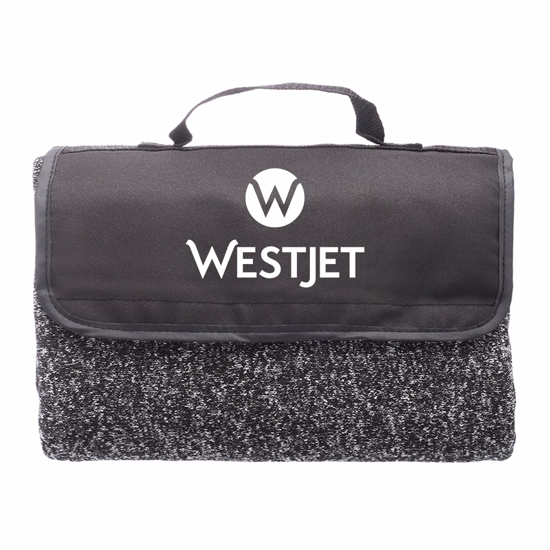 Wagon Train Roll-Up Picnic Blanket (1 Color Imprint)
