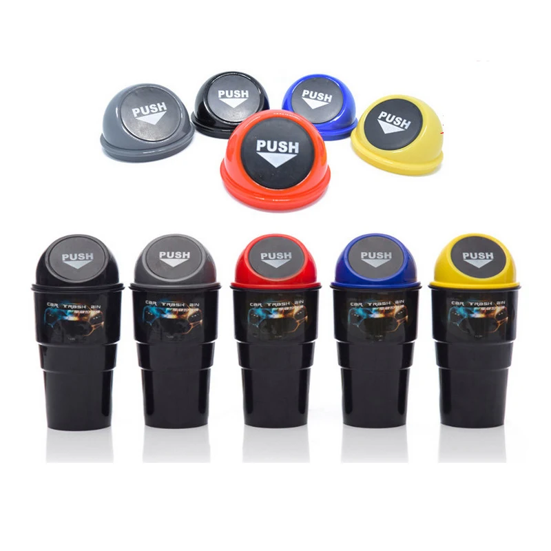 Car Trash Can Mini Printing Logo 1