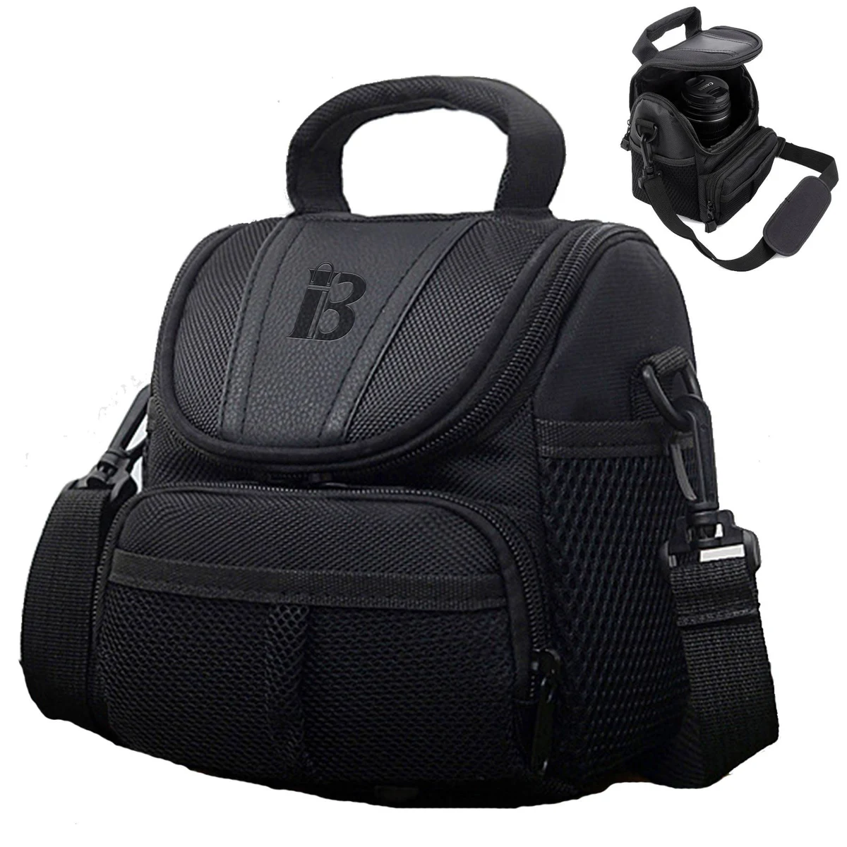 Polyester camera crossbody bag 1