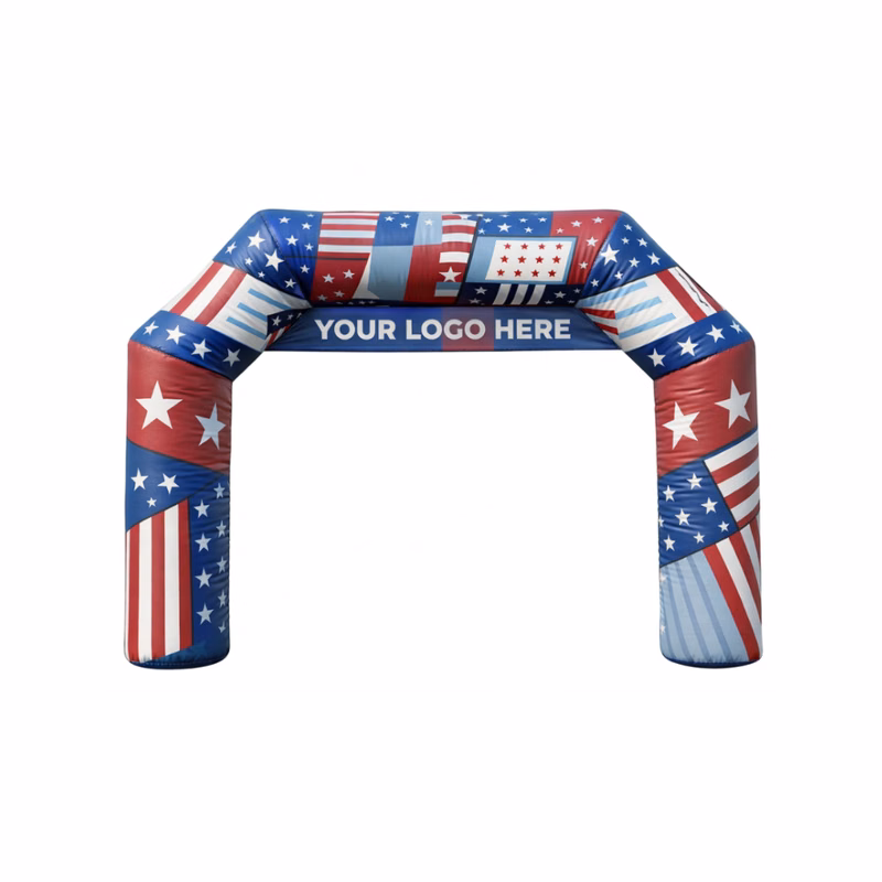 20' Cold Air Arch Hexagonal w/ Banner