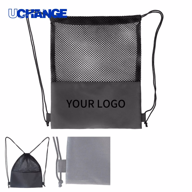 Sports Mesh Bag Organizer Polyester Lightweight Design