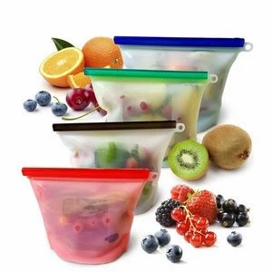 Reusable Silicone Food Bag 1