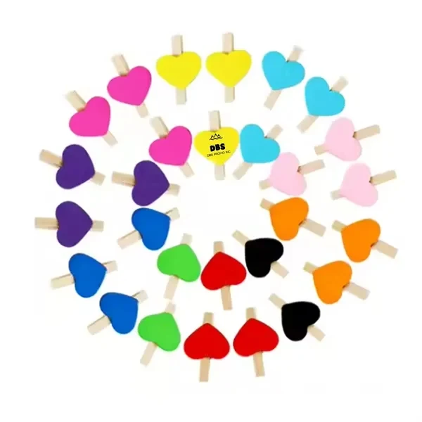 Cartoon Love Wood Clip 1