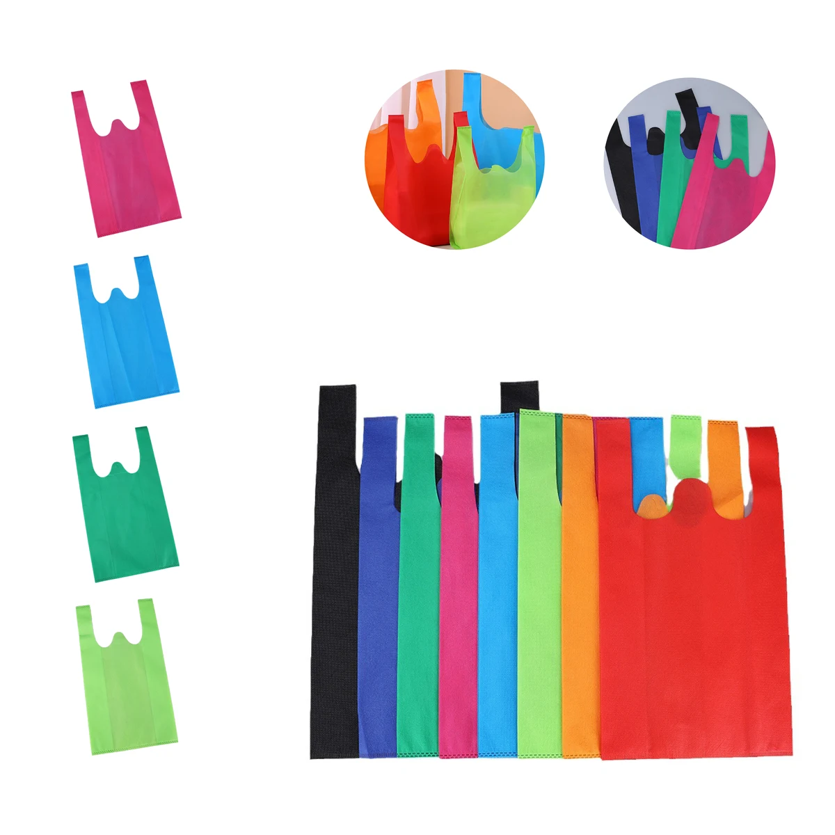 MOQ 50 Reusable Non-Woven Laminated Grocery Tote 1