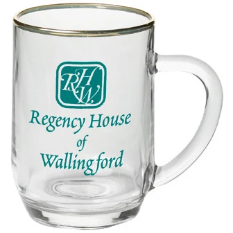 20 oz. Haworth Glass Mug 1
