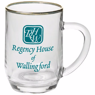 20 oz. Haworth Glass Mug