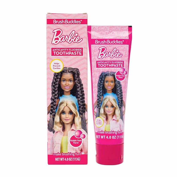 Barbie Kid's Toothpaste Bubble Gum - 4 oz