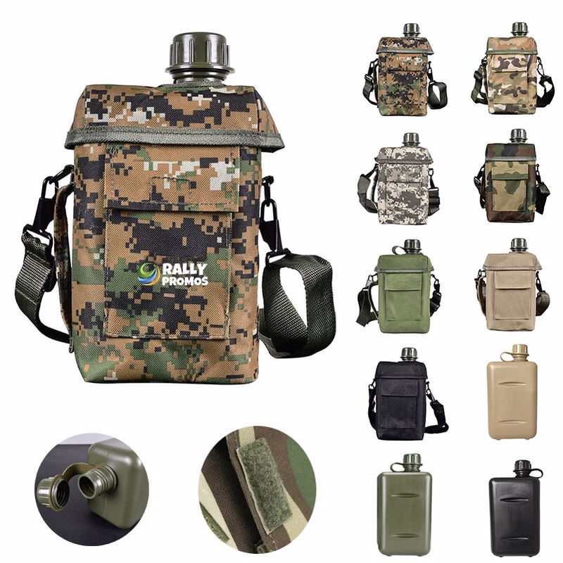 Tactical Canteen Carrier Cover with Shoulder Strap