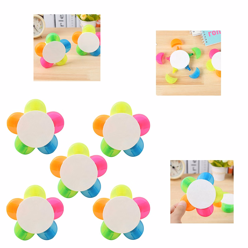 Multicolor Sunflower Highlighter Pen