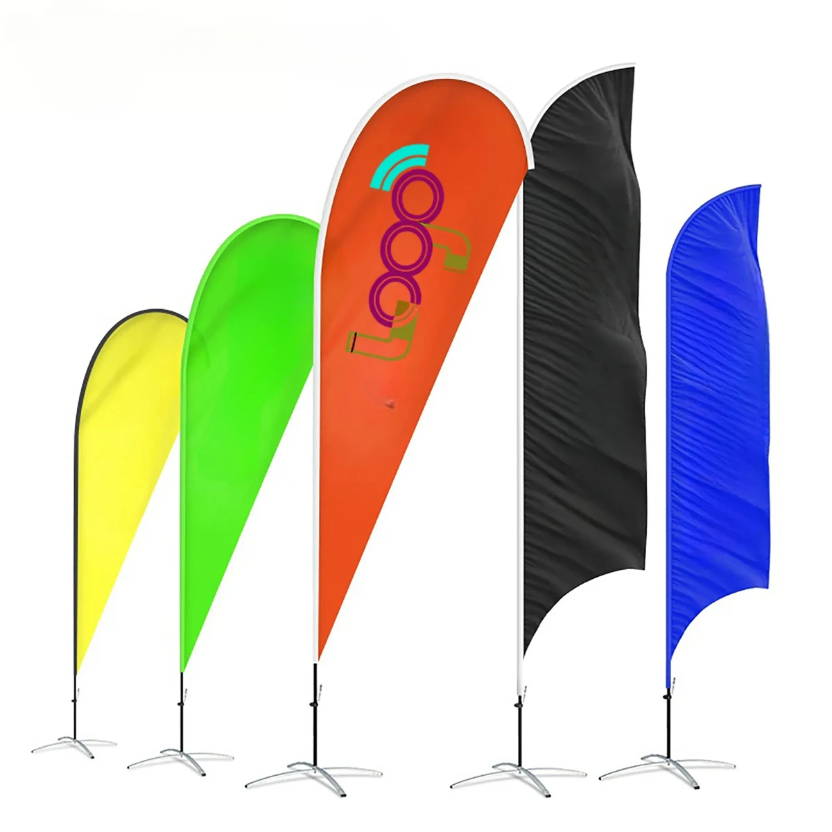 11.2 Ft Feather Flag Banner for Business Advertisement 1