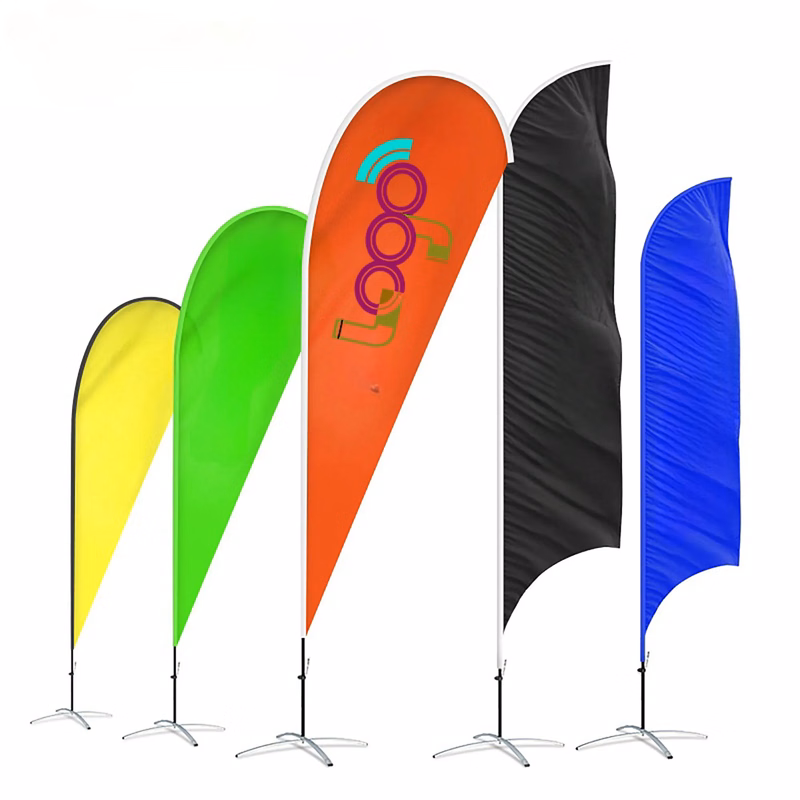 11.2 Ft  Feather Flag Banner for Business Advertisement