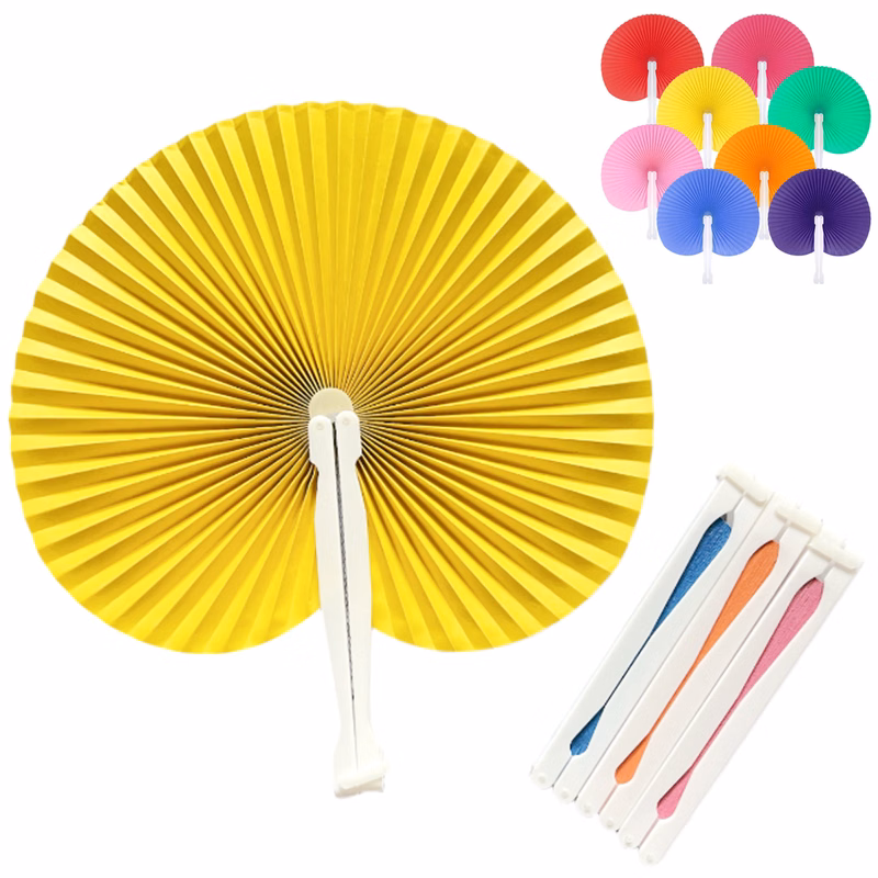 Compact Folding Hand Fan for Portable Cooling