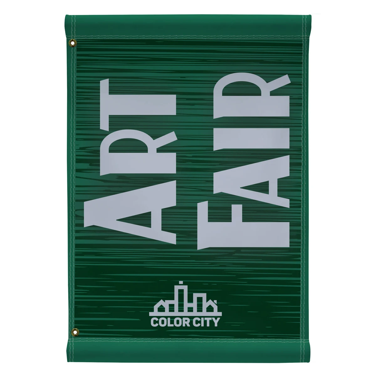 24" x 36" Nylon Boulevard Banner Single-Sided 1