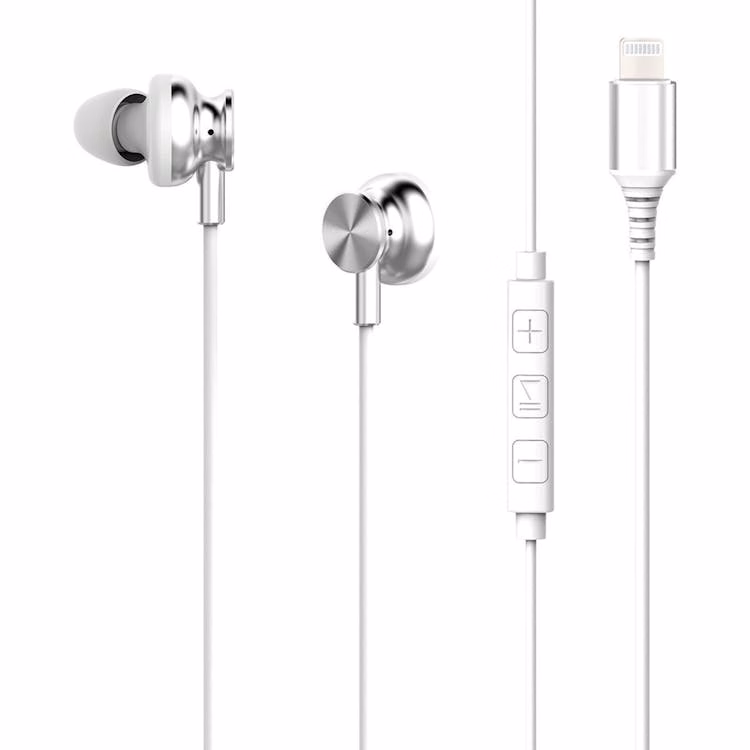 Earbuds with Lightning Connector - Silver
