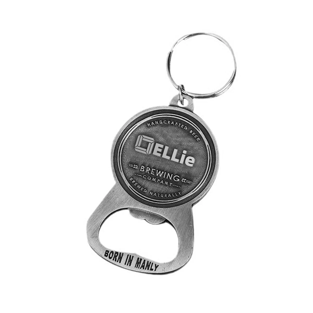 Custom Metal Bottle Opener Keychain 1
