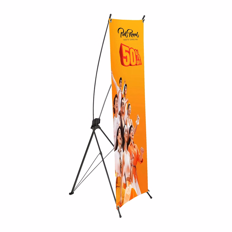 24" x 63" X Banner Kit