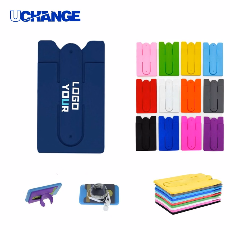 Silicone Cell Phone Stand Card Holder