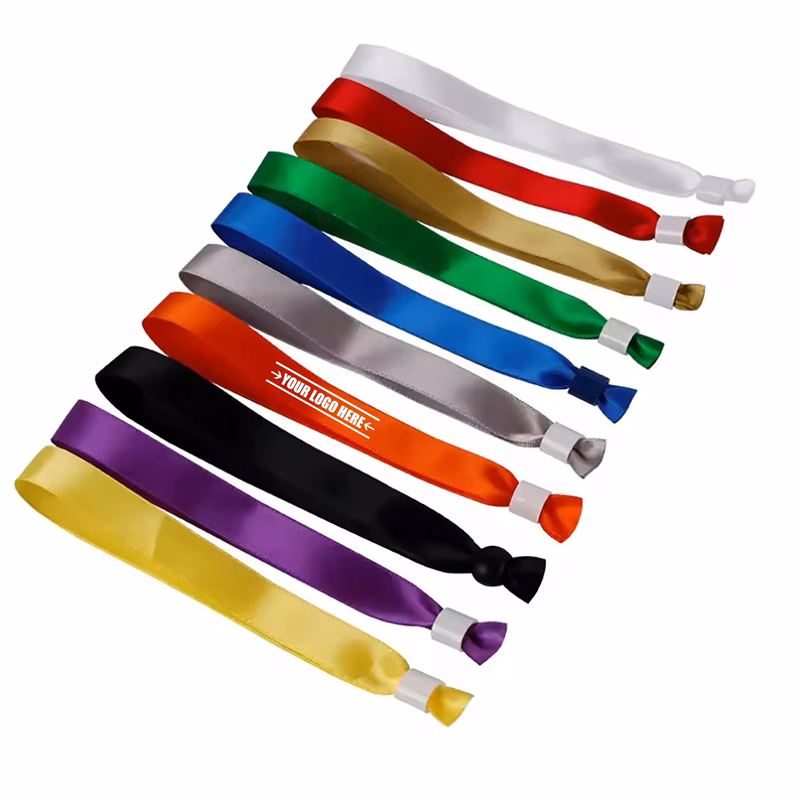 Sublimated Event Wristbands With Locking Bead
