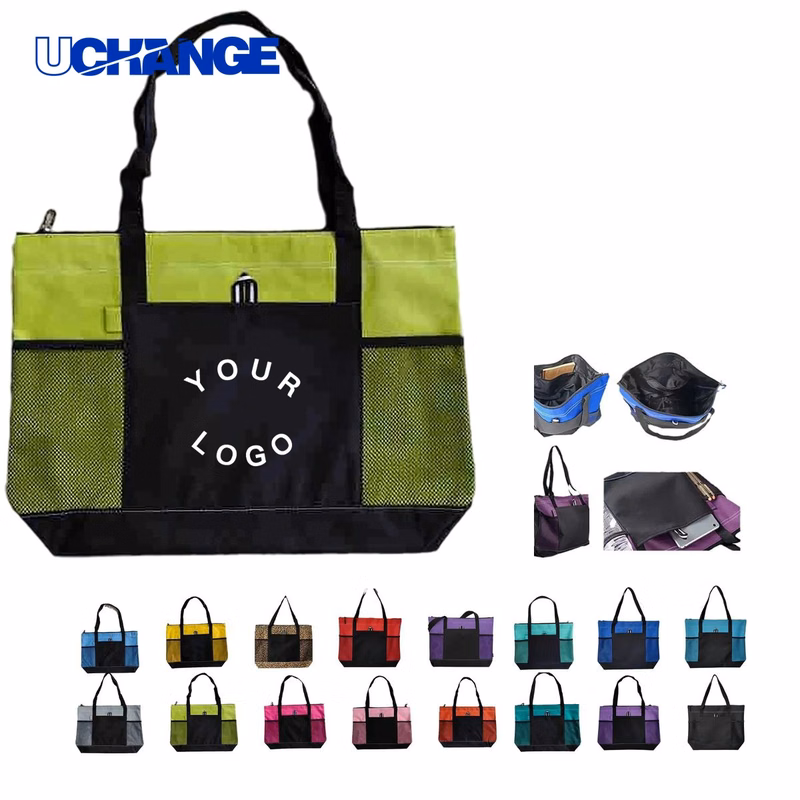 Work Tote Organizer with Pen Loop and Mesh Pocket