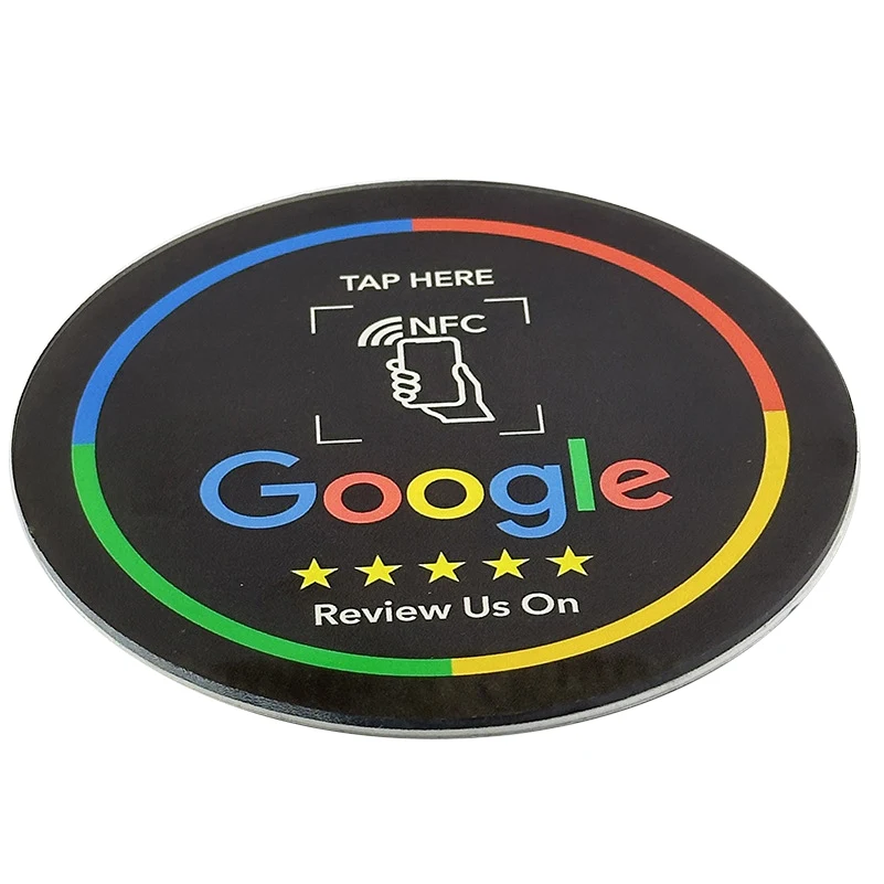 Custom Acrylic Google Business Review Card 1