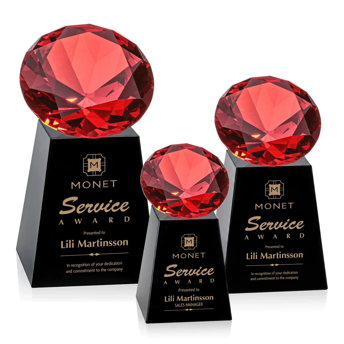Celestina Award - Black/Ruby 1