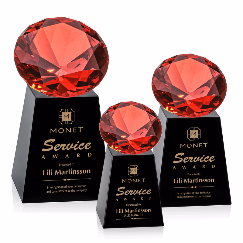 Celestina Award - Black/Ruby
