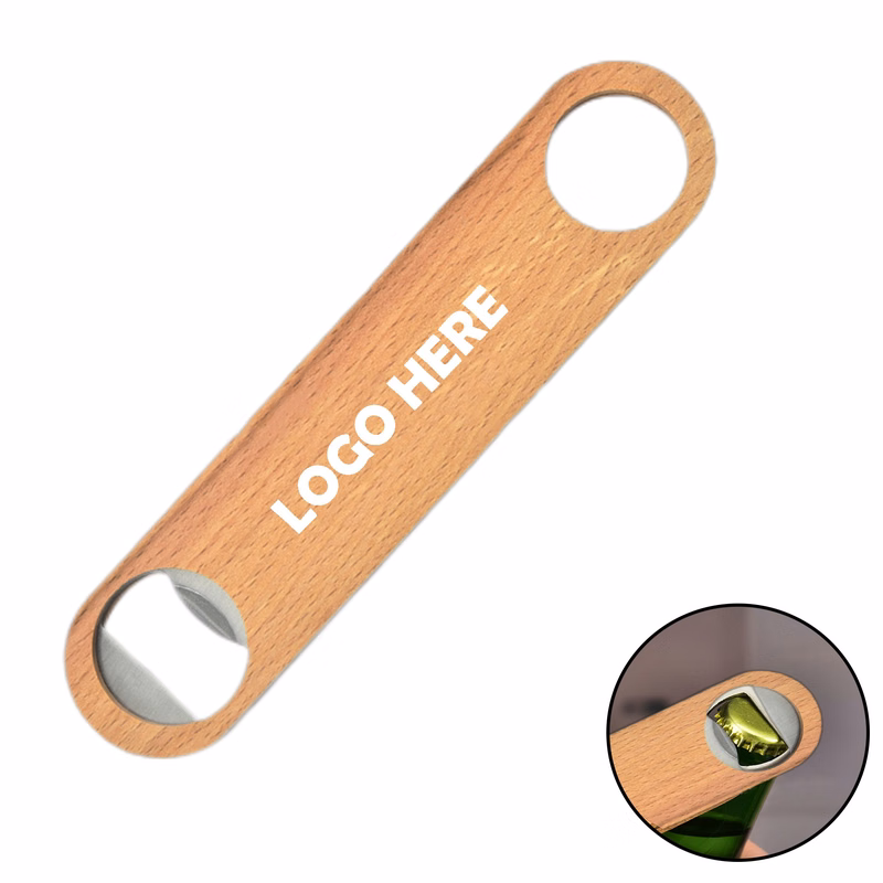 Wooden Handle Bottle Opener