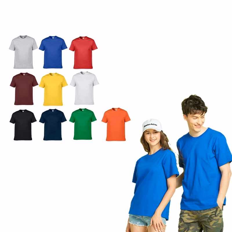 Unisex Adult Round Neck Short Sleeve Tee Shirt