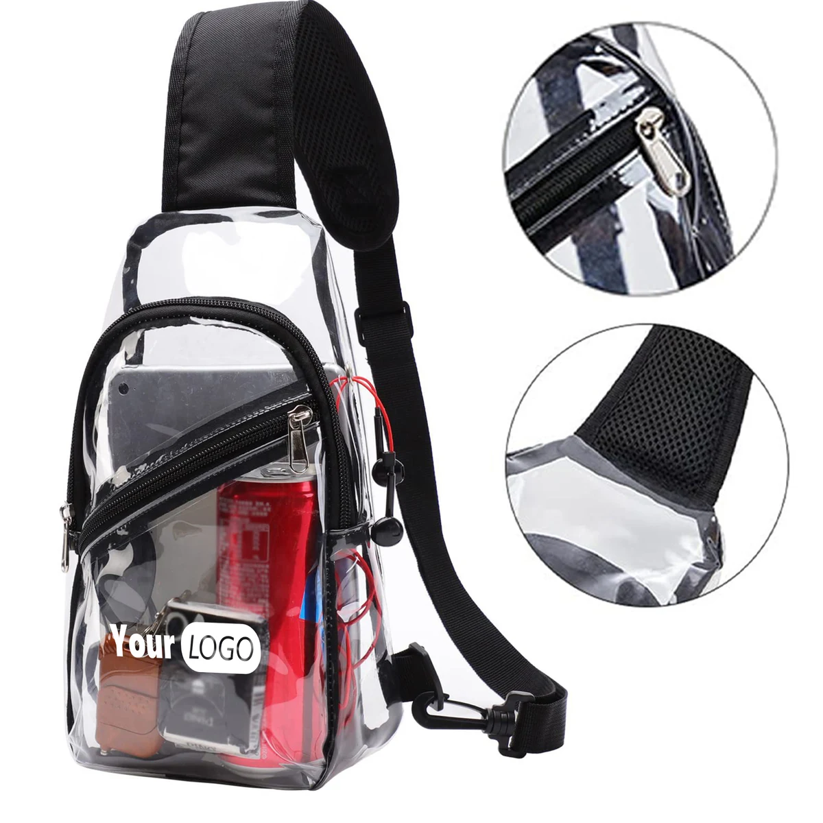 Pvc Waterproof Sports And Leisure Shoulder Bag 1