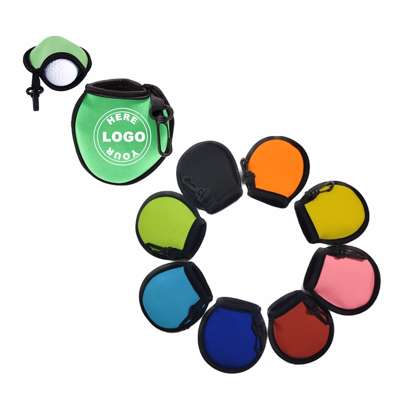Customizable Portable Golf Ball Cleaner Pouch