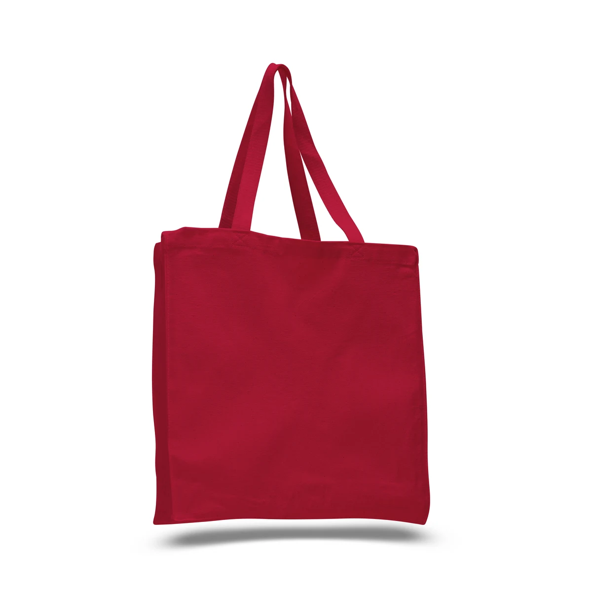 Heavy 12 oz. Cotton Canvas Shopper Tote Bag - Colors, custom tote bag with logo imprint 1