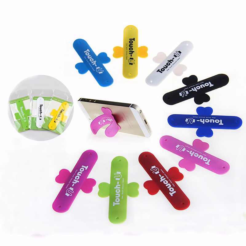 Universal U Shape Silicone Phone Card Holder