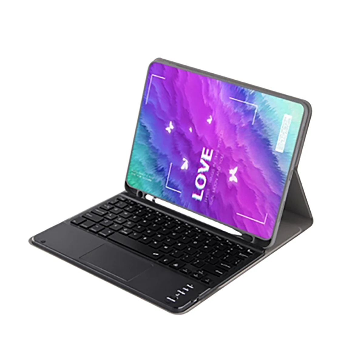 iPad 11 2018/2022 and 10.9 (4/5 Gen) Touchpad Wireless Keyboard Case 1