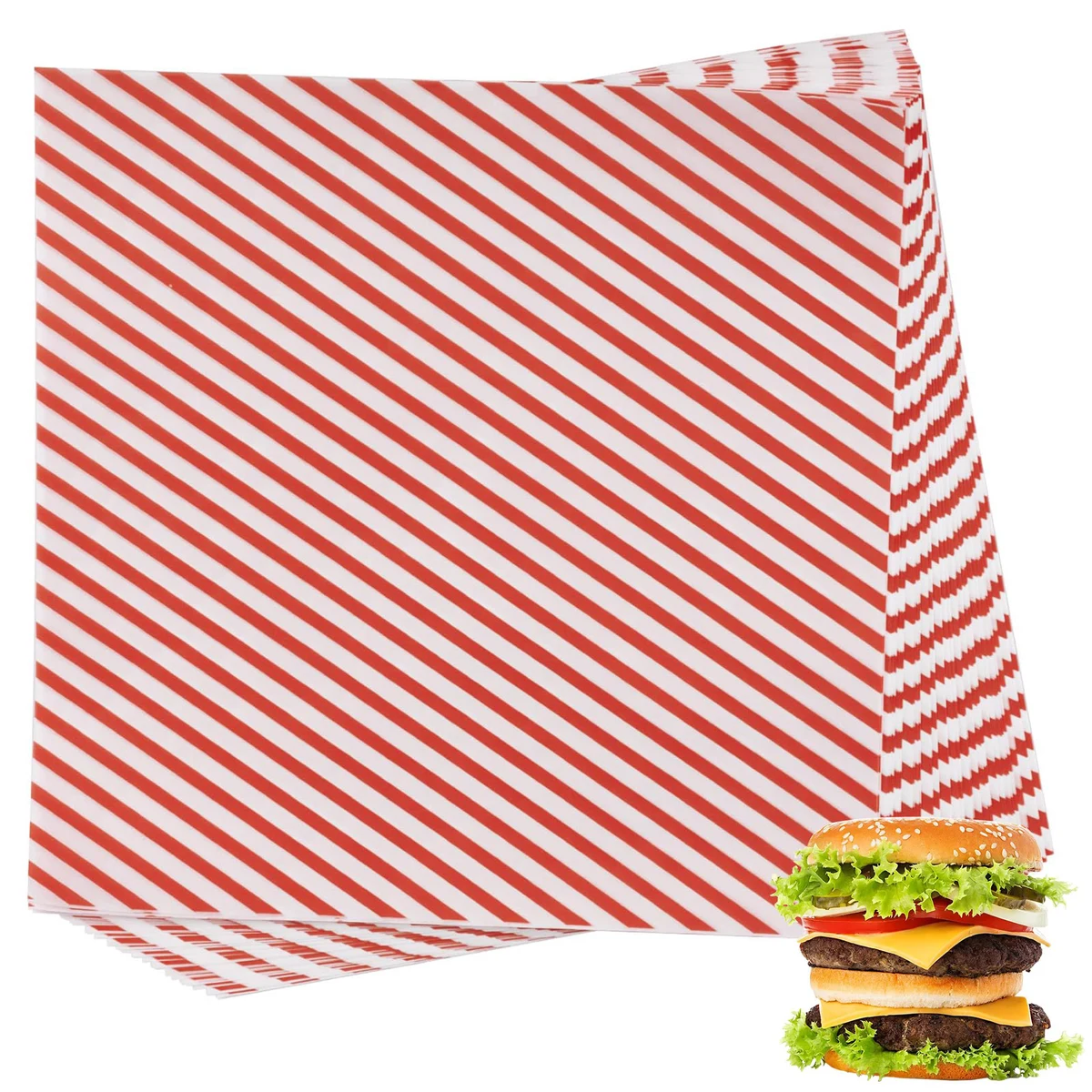EcoShield 12" Grease-Proof Food Wrap 1
