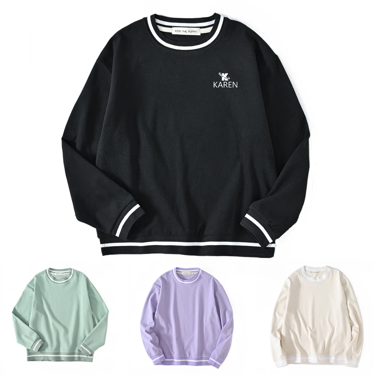 Crew Neck Hoodie 1