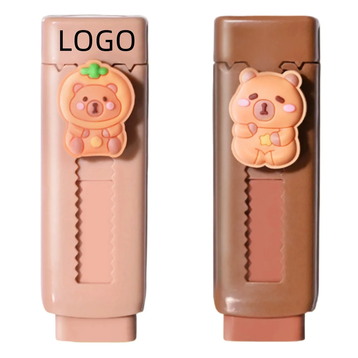 Capybara Push - pull Eraser 1
