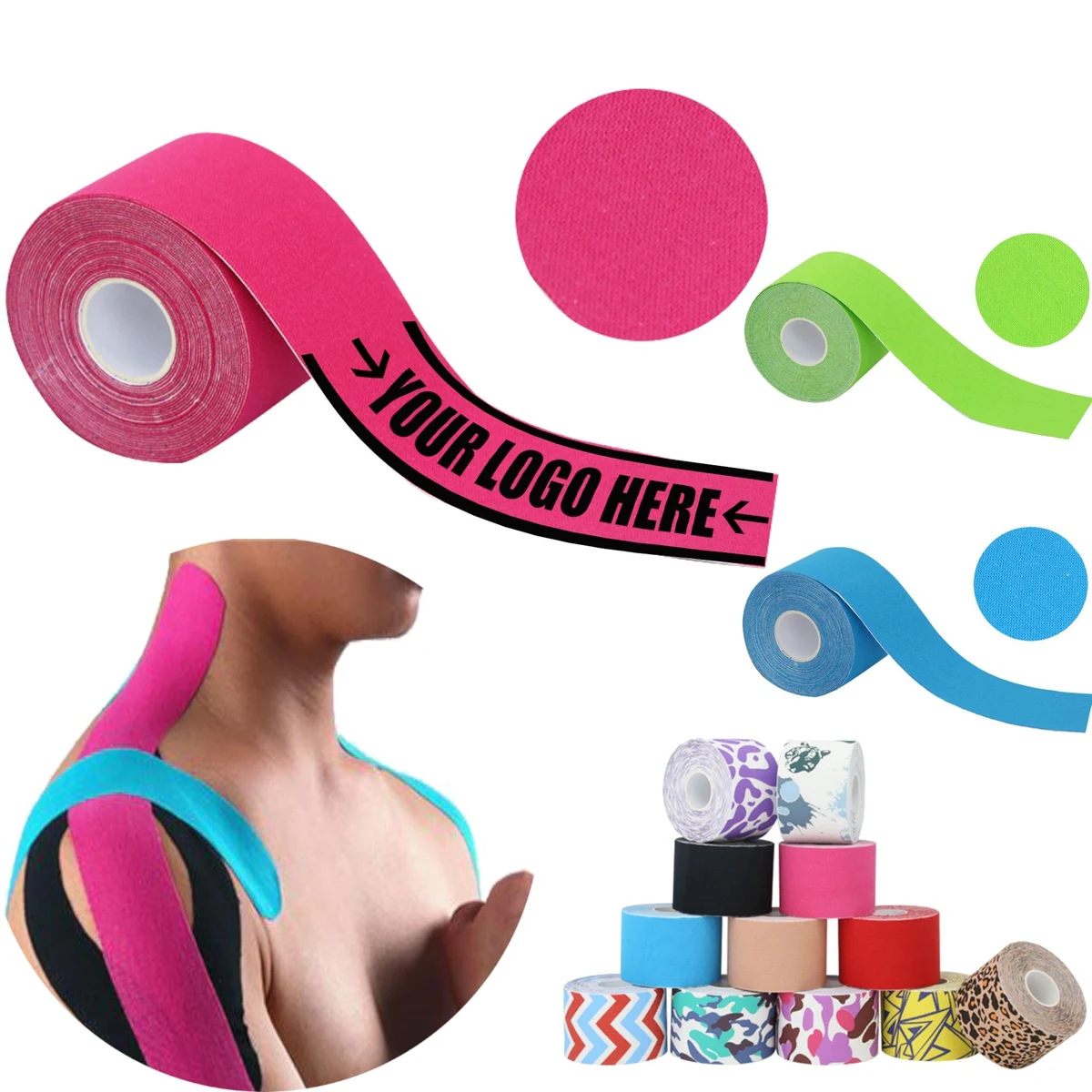 2" Wide Kinesiology Tape 1