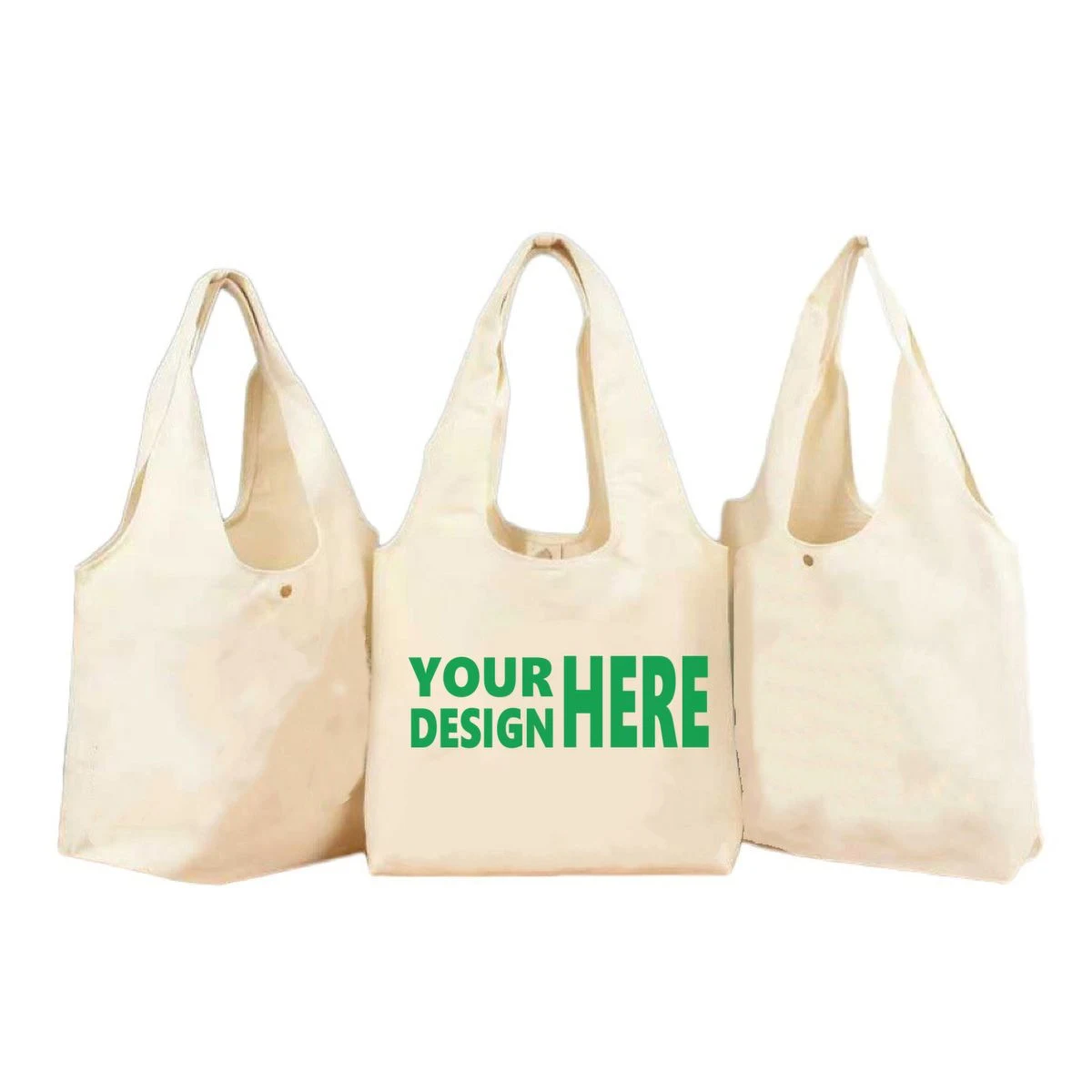 Canvas Tote Bag Shopping Bag, custom tote bag with logo imprint 1