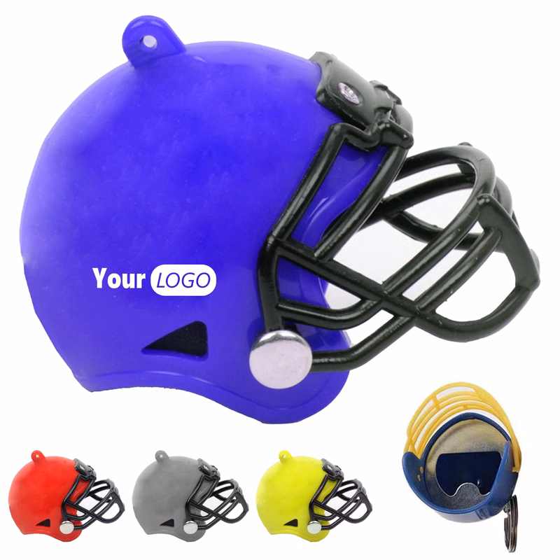 Abs Football Helmet Keychain With Bottle Opener For Sports Fans