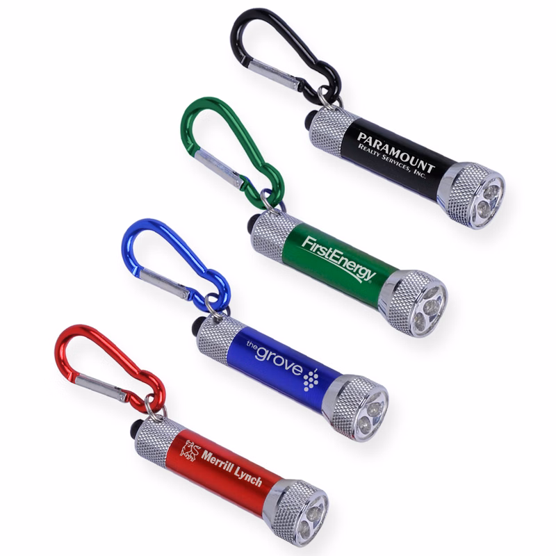 Ultra 5 LED Aluminum Carabiner Flashlight