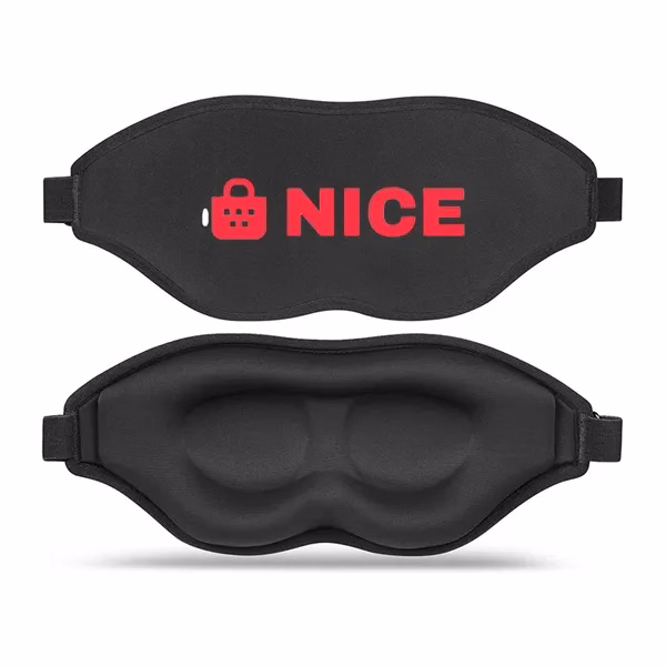 Sleeping Blackout Glass Bead Gravity Eye Mask for Home, Events and Gifting