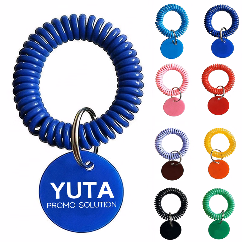 Bracelet Coil Keychain