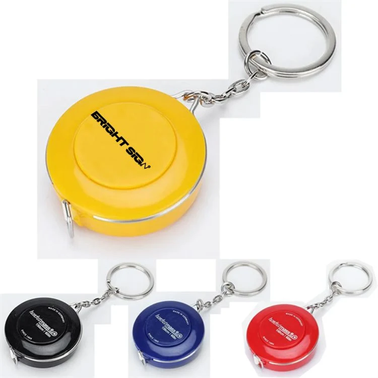 Mini Dual-Scale Retractable Tape Measure Keychain 60"/150cm 1
