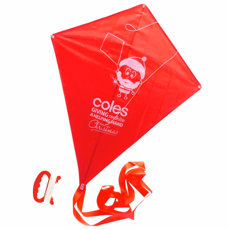 Customized Logo Promotional Polyester Diamond Kite