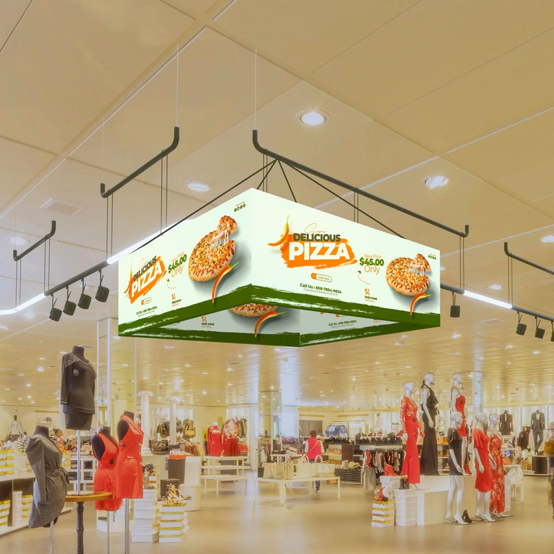 15' Rectangle Hanging Sign
