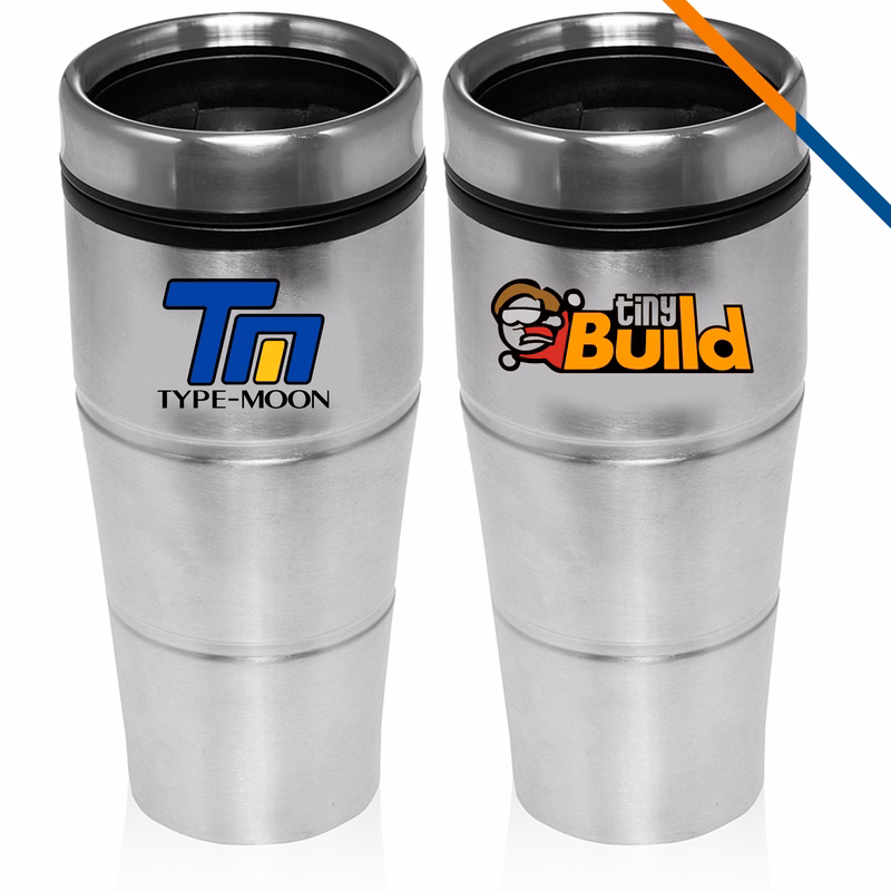 Derish Stainless Steel Tumbler - 16 OZ.