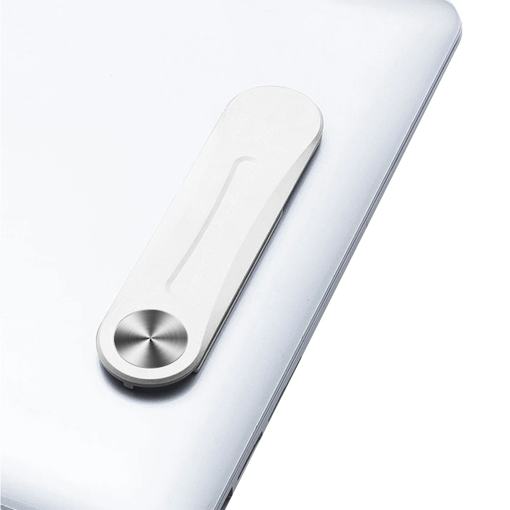 Portable plastic magnetic adhesive computer phone stand 1