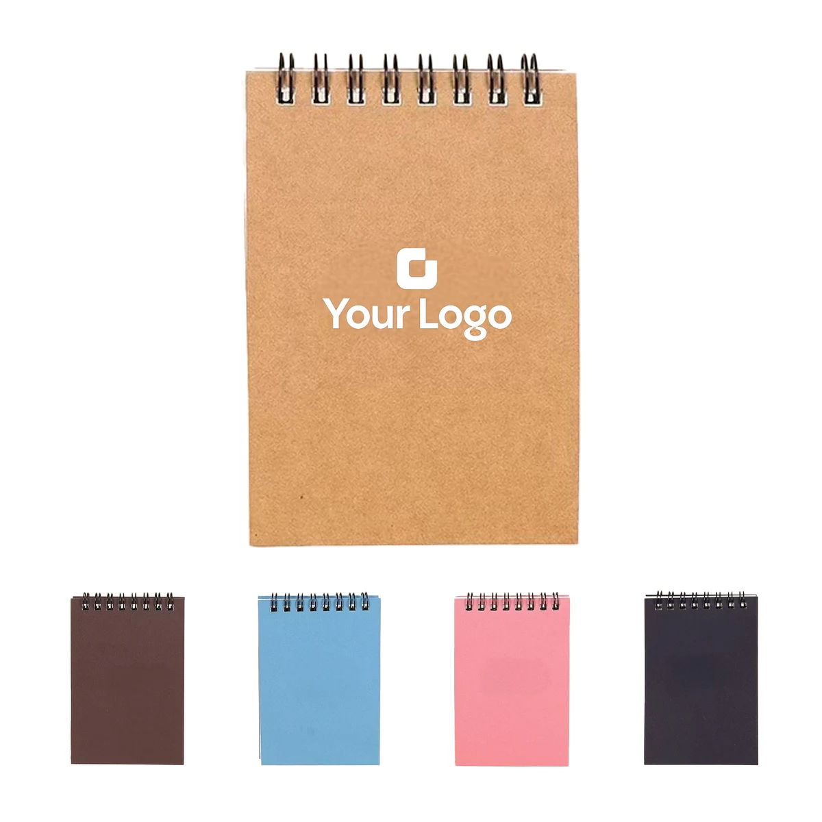 Minimalist Vintage Thick Spiral Notebook Bulk Custom 1